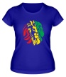 Женская футболка «Африканский лев» - Фото 1