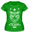 Женская футболка «Tiger time» - Фото 1