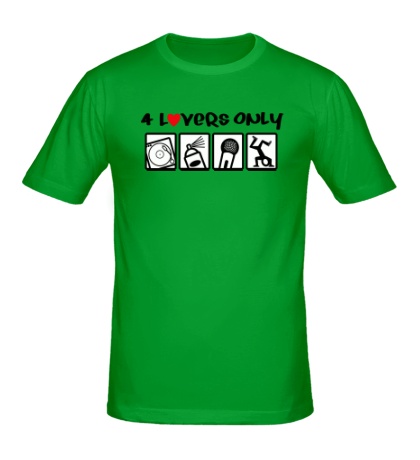 Мужская футболка 4 Lovers Only