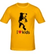 Мужская футболка «Педобир любит детей» - Фото 1