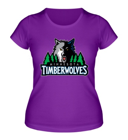 Женская футболка «Minnesota Timberwolves»