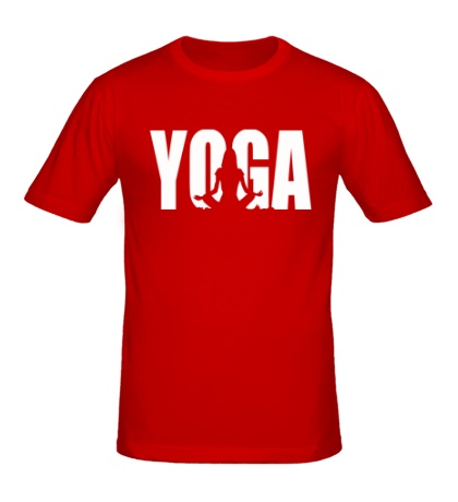 Мужская футболка «Йога»
