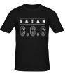 Мужская футболка «Satan 666» - Фото 1