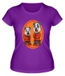Женская футболка «Смешные панды» - Фото 1
