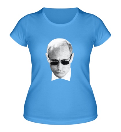 Женская футболка Путин наблюдает