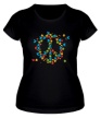 Женская футболка «Знак мира» - Фото 1