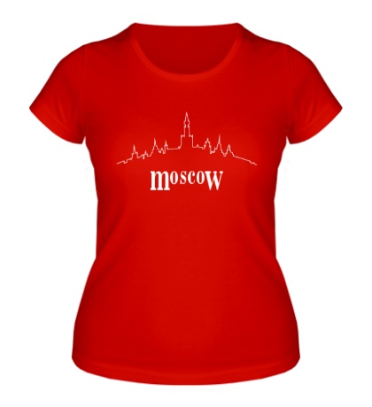 Женская футболка «Moscow Rock»
