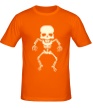 Мужская футболка «Скелет малыша, свет» - Фото 1