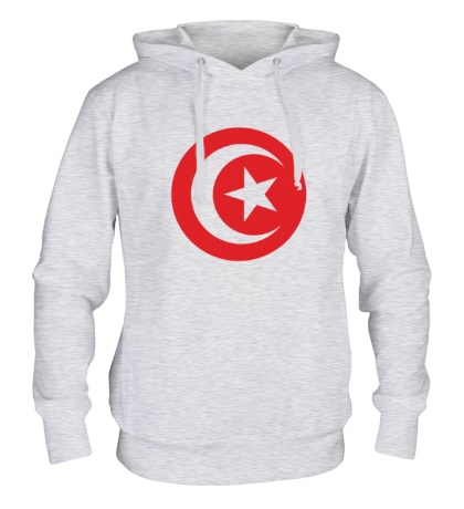 Толстовка с капюшоном Символ Туниса