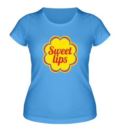 Женская футболка Sweet lips