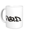 Керамическая кружка «P. O. D» - Фото 1