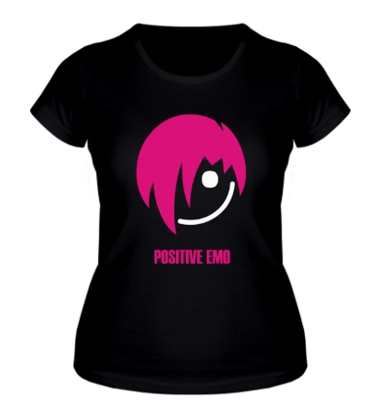 Женская футболка «Positive Emo»