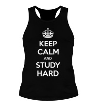 Мужская борцовка Keep calm and study hard