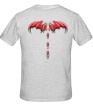 Мужская футболка «Демонические крылья» - Фото 2