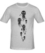 Мужская футболка «Стая медуз» - Фото 1