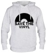 Толстовка с капюшоном «Save the vinyl» - Фото 1