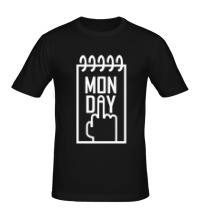 Мужская футболка Понедельник, Monday
