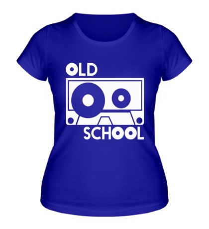 Женская футболка Old School