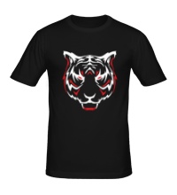 Мужская футболка Хищный тигр