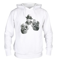 Толстовка с капюшоном Gangster 2 guns