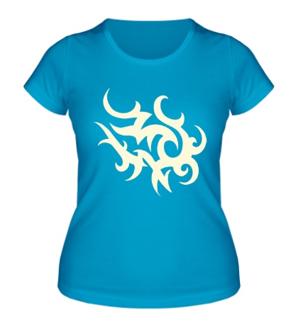 Женская футболка «Кельтский знак, свет»