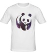 Мужская футболка «Космическая панда» - Фото 1