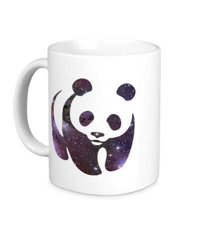 Керамическая кружка Космическая панда
