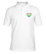 Рубашка поло «Эквалайзер в сердце» - Фото 1