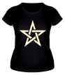 Женская футболка «Сияющая звезда» - Фото 1