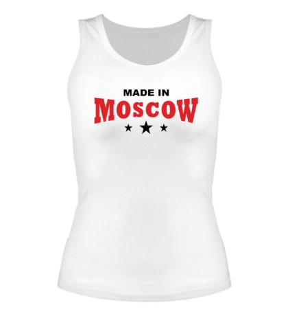 Женская майка Moscow made in