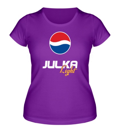 Женская футболка «Юля Лайт»
