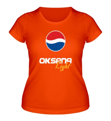 Женская футболка «Оксана Лайт»