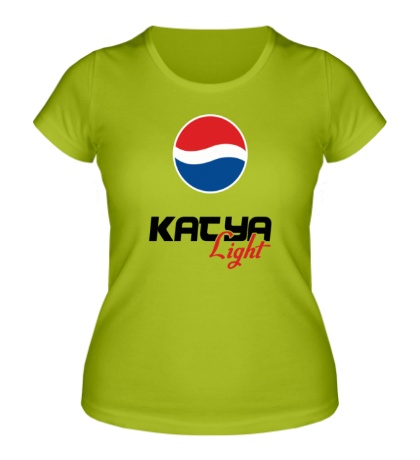 Женская футболка «Катя Лайт»
