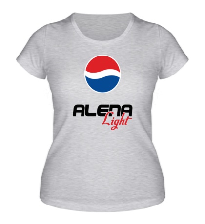 Женская футболка Алена Лайт
