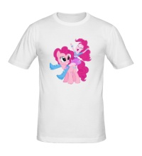 Мужская футболка Pinkie Pie and Pinkie Pie
