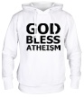 Толстовка с капюшоном «God bless atheism» - Фото 1