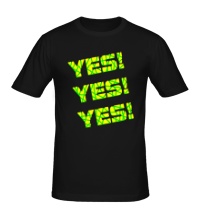 Мужская футболка Yes!Yes!Yes!