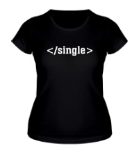Женская футболка Single Tag