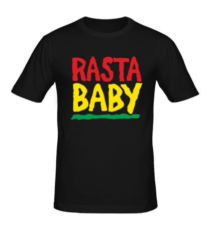 Мужская футболка Rasta baby