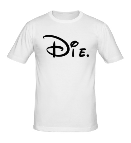 Мужская футболка «Disney Die»