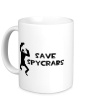 Керамическая кружка «Save Spycrabs» - Фото 1
