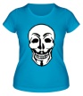 Женская футболка «Череп анонимуса» - Фото 1
