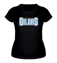 Женская футболка HC Edmonton Oilers Sign