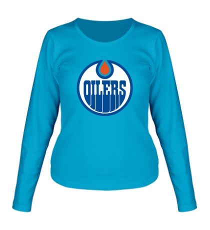 Женский лонгслив HC Edmonton Oilers