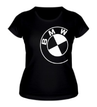 Женская футболка Значок БМВ