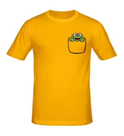 Мужская футболка Карманный крокодил