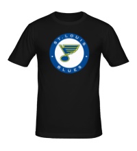 Мужская футболка HC St. Louis Blues Round