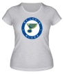 Женская футболка «HC St. Louis Blues Round» - Фото 1