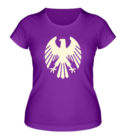 Женская футболка Немецкий орел, свет