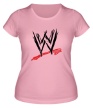 Женская футболка «WWE» - Фото 1
